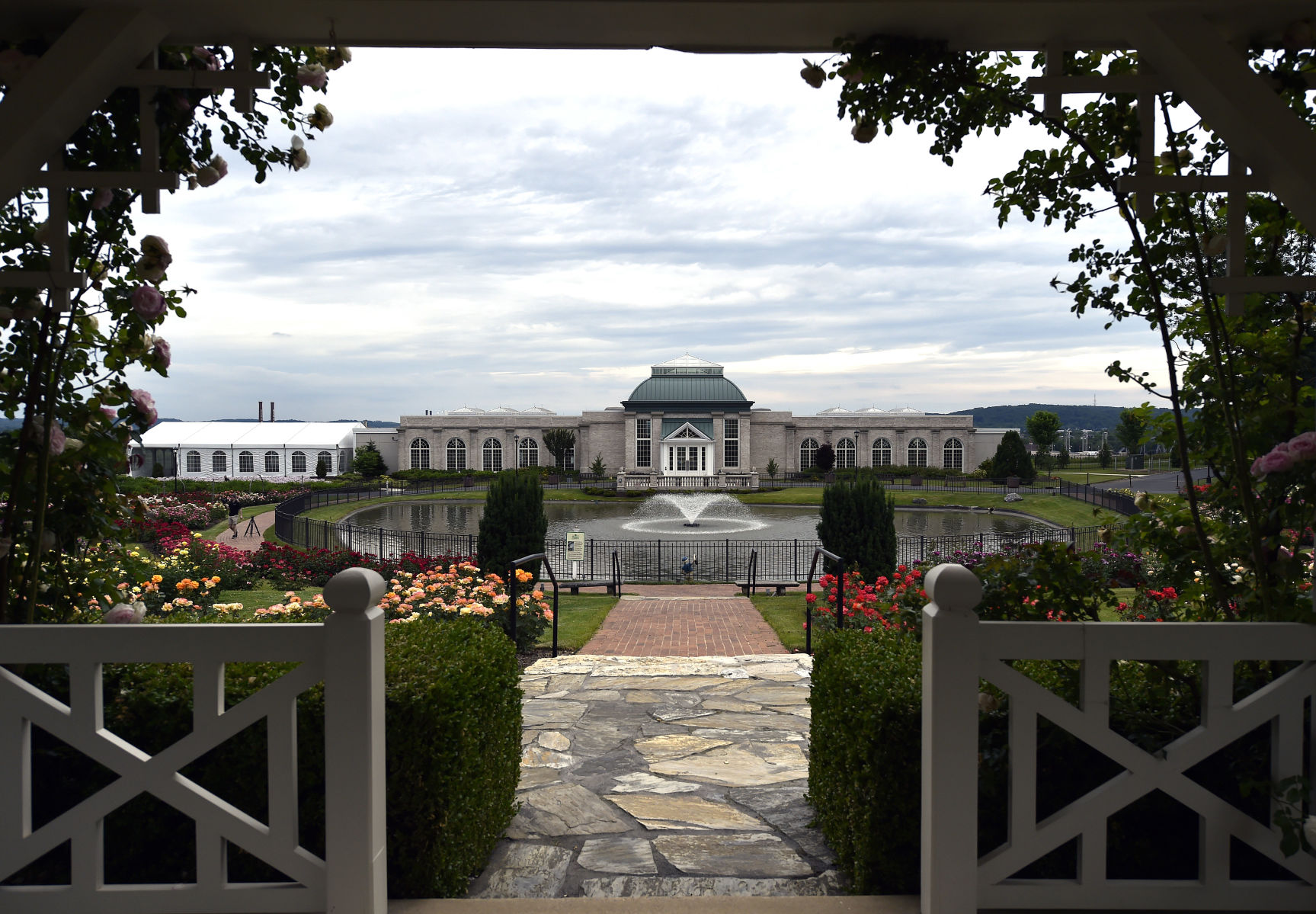 Roses in Bloom-Hershey Gardens